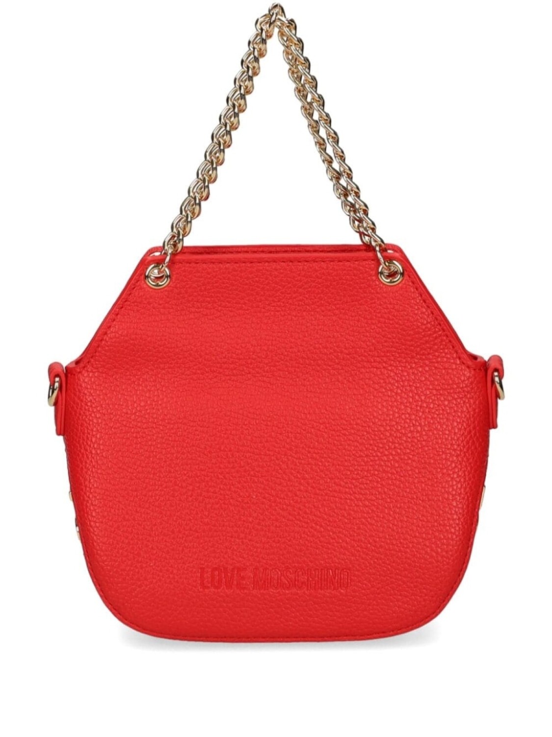 

Love Moschino сумка-тоут с логотипом, красный