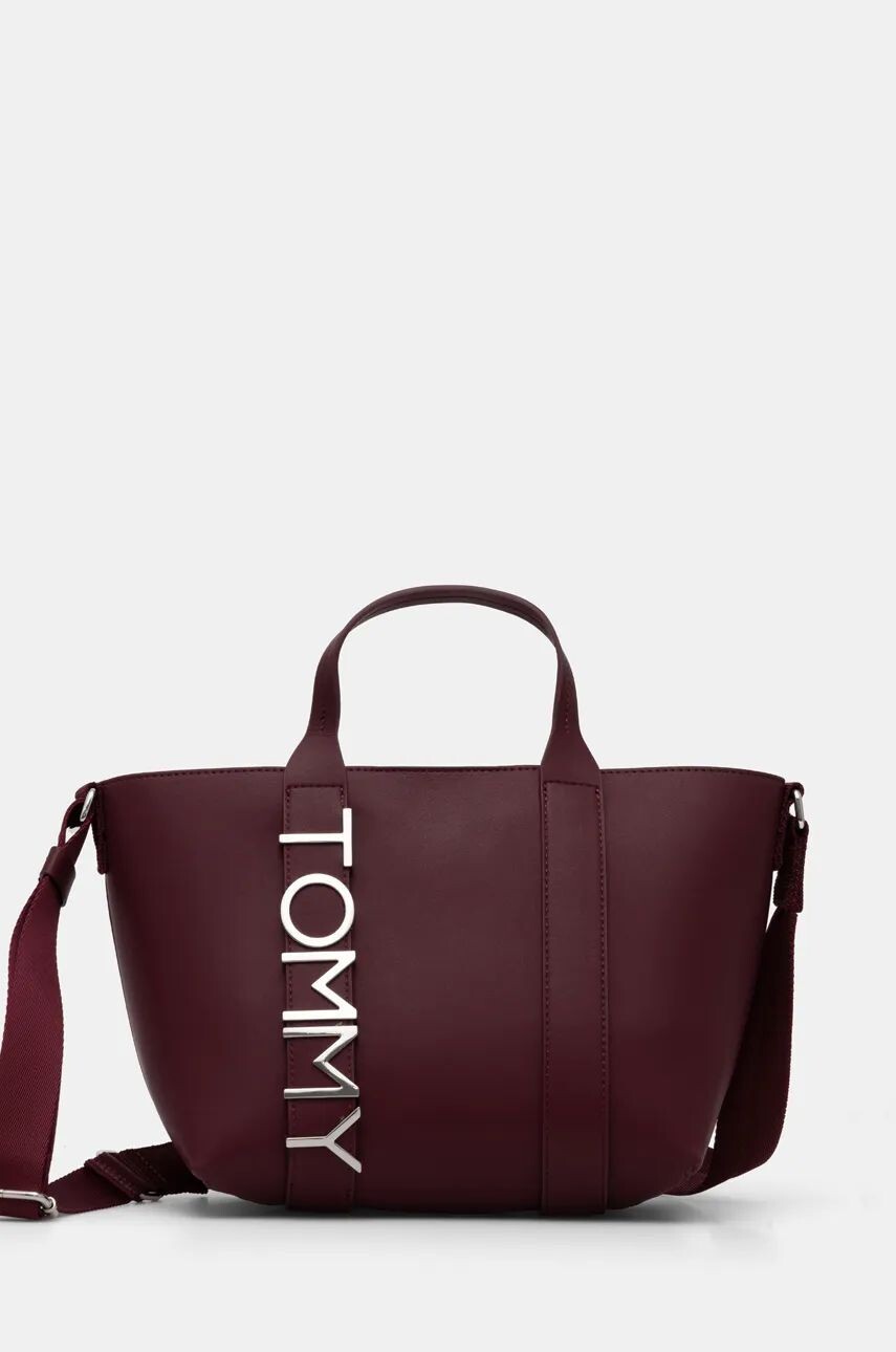 

Сумочка Томми Джинс Tommy Jeans, гранатовый