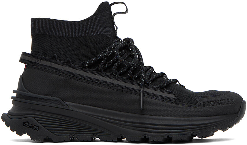 

Черные высокие кеды Monte Runner Moncler