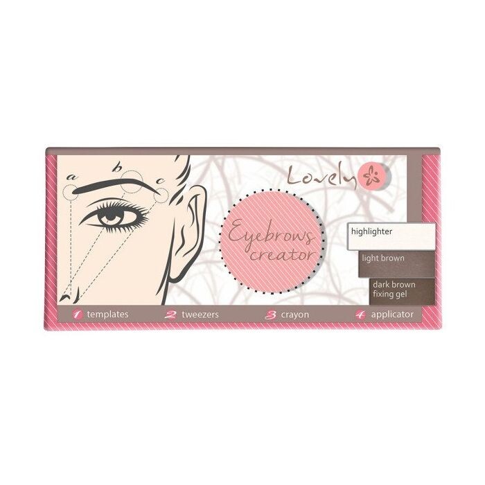 

Набор косметики Eyebrows Creator Set de Cejas Lovely Makeup, Light