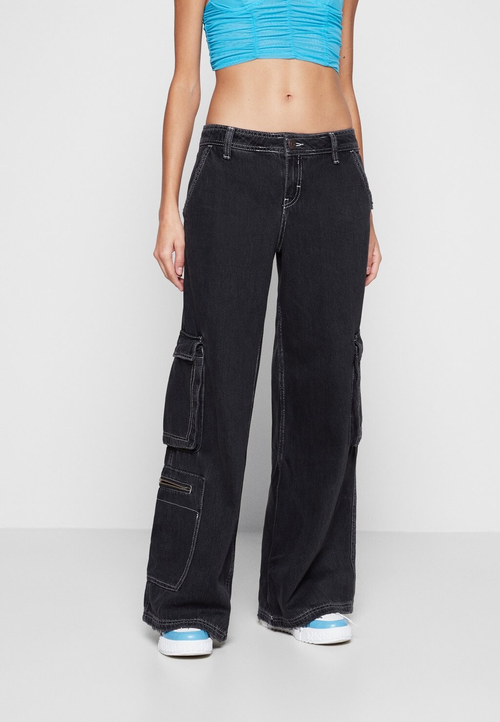 

Джинсы свободного кроя BDG Urban Outfitters, черный