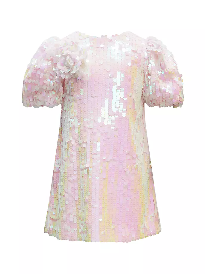 Мини-платье Жизель для девочек Bardot Junior, цвет cameo pink