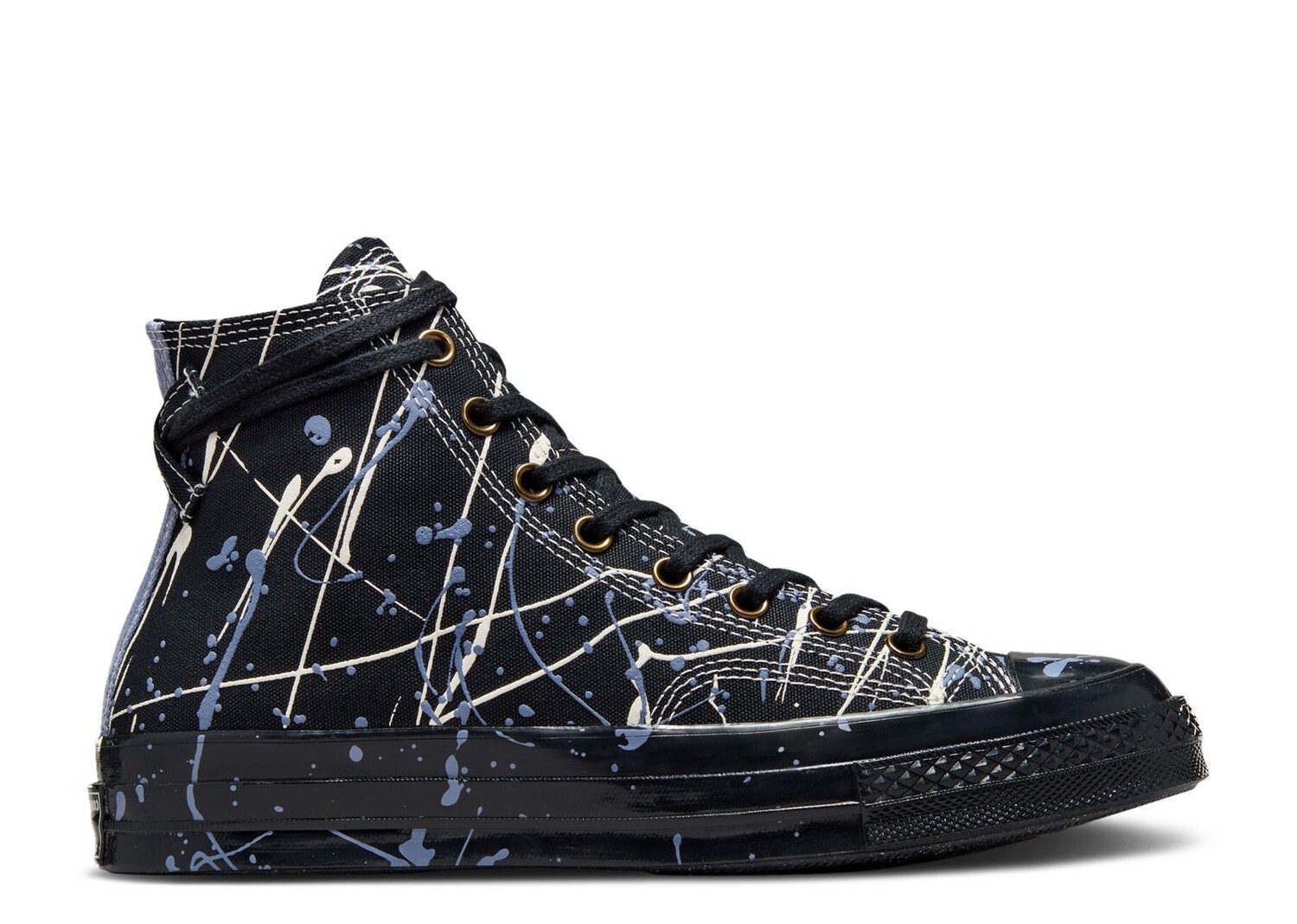

Кроссовки Converse Chuck 70 High 'Paint Splatter - Black', черный