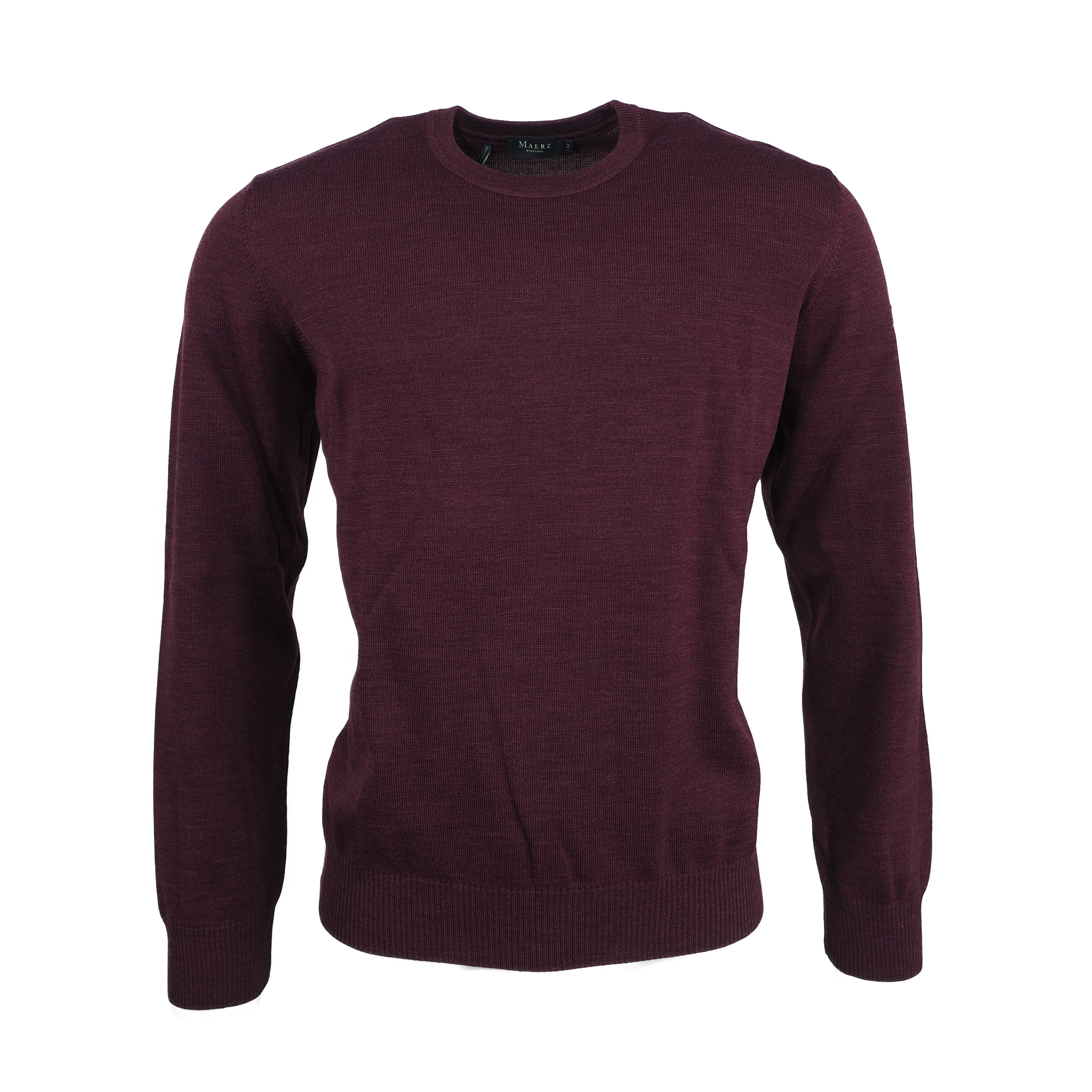 Пуловер März Rundhals Superwash Classic Fit, цвет Brombeer