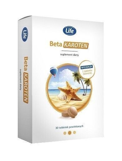 

Средство для загара Life Beta Karoten, 30 шт