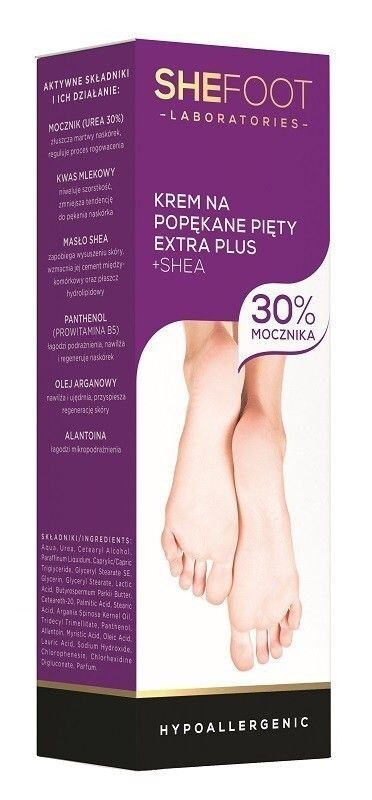 

SheFoot смягчающий крем для ног, 75 ml