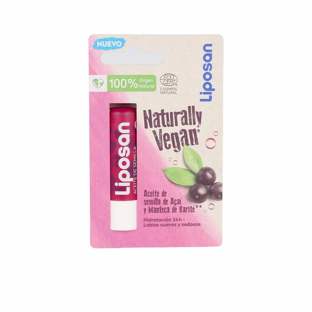 

Губная помада Liposan naturally 100% vegan #acai & karité Liposan, 4,80 г