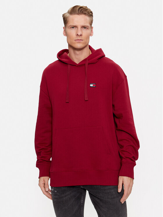 

Толстовка свободного кроя Tommy Jeans, красный