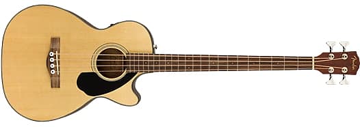 цена Басс гитара Fender 0970183021 CB-60SCE Acoustic Bass, Laurel Fingerboard, Natural