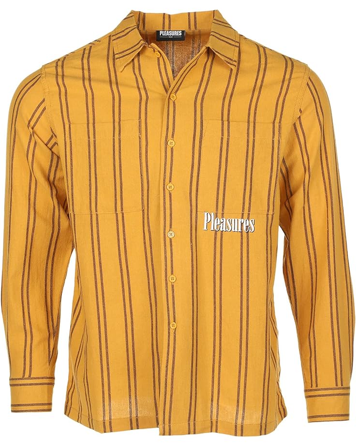 цена Рубашка Pleasures Ruby Work Shirt, цвет Mustard