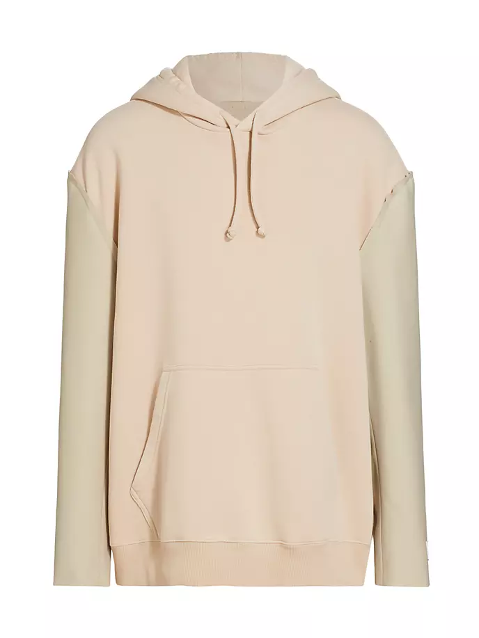 

Костюмированная толстовка с капюшоном Mm6 Maison Margiela, цвет beige stone