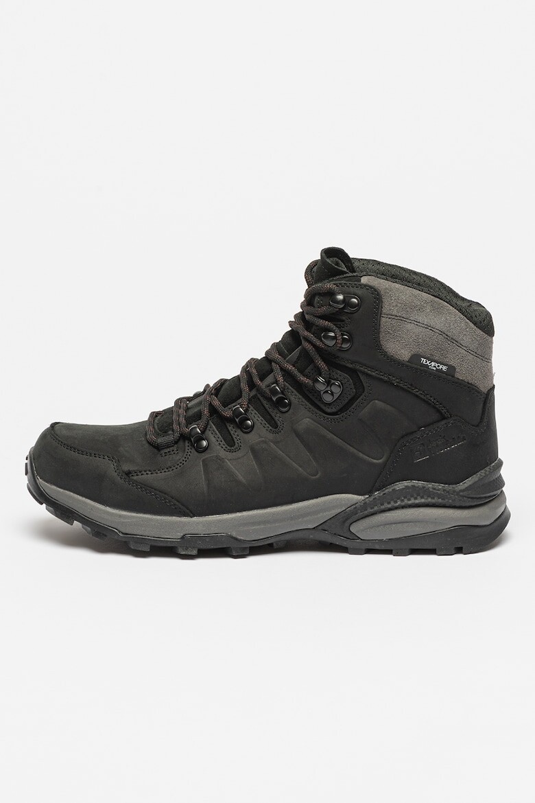 

Походные ботинки Refugio Prime из нубука Jack Wolfskin, черный