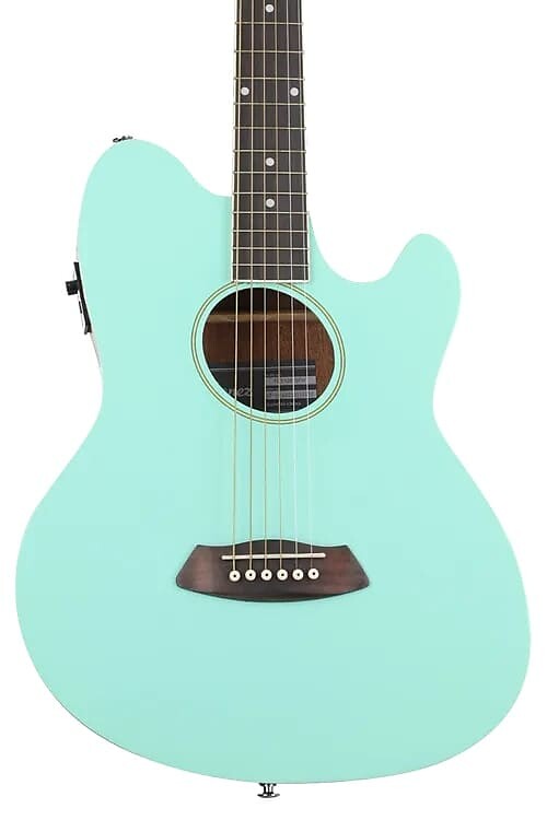 

Акустическая гитара Ibanez TCY10E-SFH Talman 2021 - Sea Foam Green High Gloss