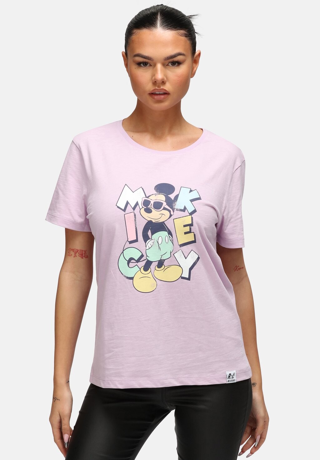 

Футболка с принтом DISNEY MICKEY COOL PASTEL Re:Covered, цвет purple