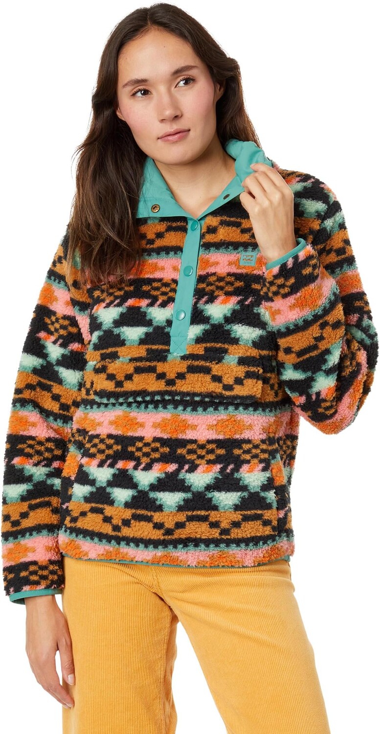 

Флисовый пуловер Switchback Billabong, цвет Black Multi
