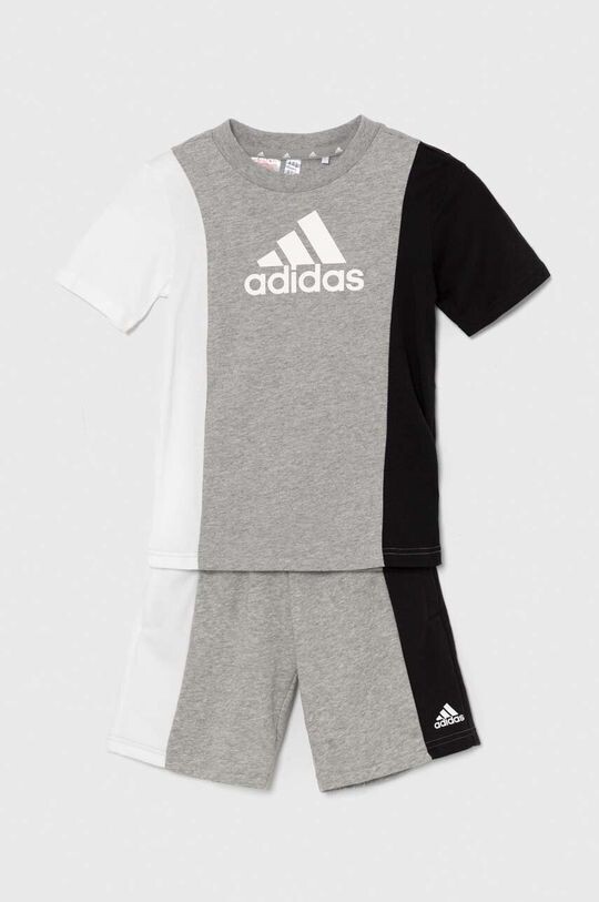 цена adidas Детский комплект, серый