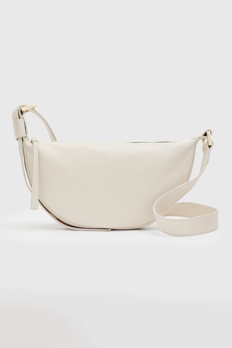 

Кожаная сумка Half Moon Allsaints, белый