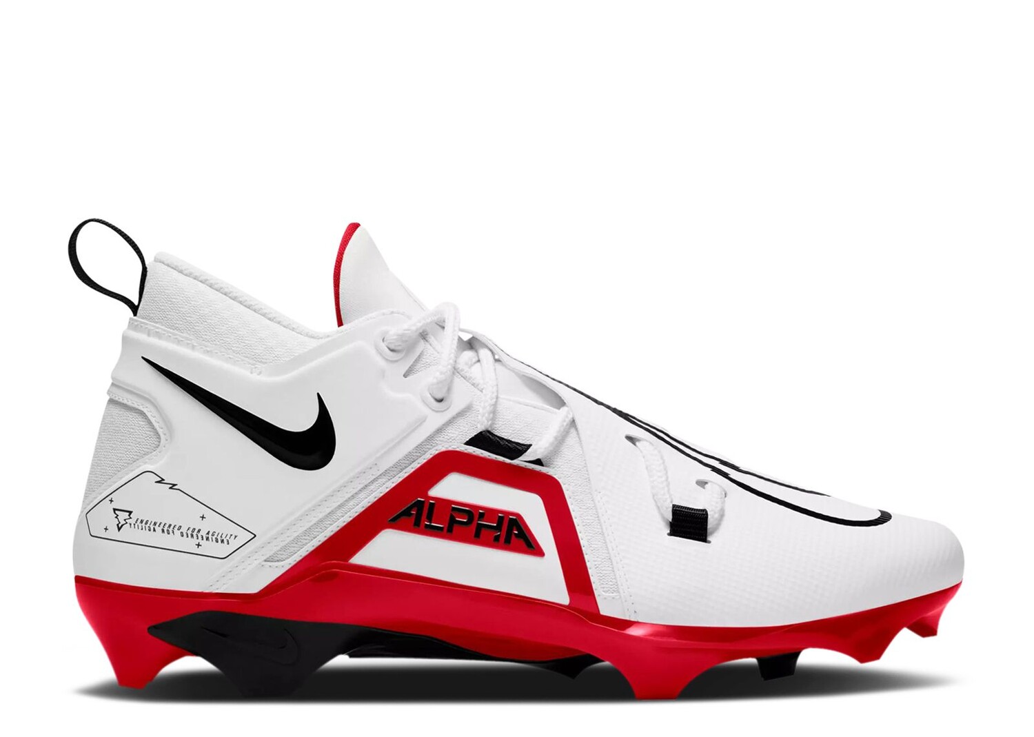 

Кроссовки Nike Alpha Menace Pro 3 'White University Red', белый