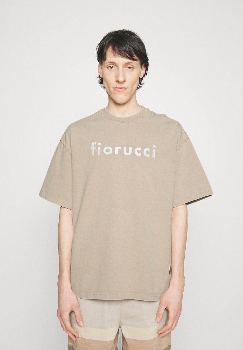 

Футболка с принтом Fiorucci, коричневый