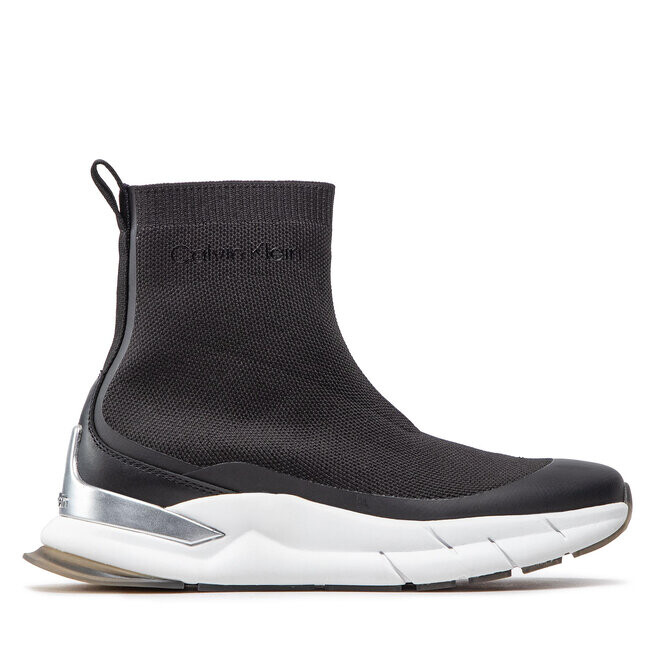 

Кроссовки Calvin Klein Sock Boot - Knit HW0HW01177 Ck Black BAX, черный