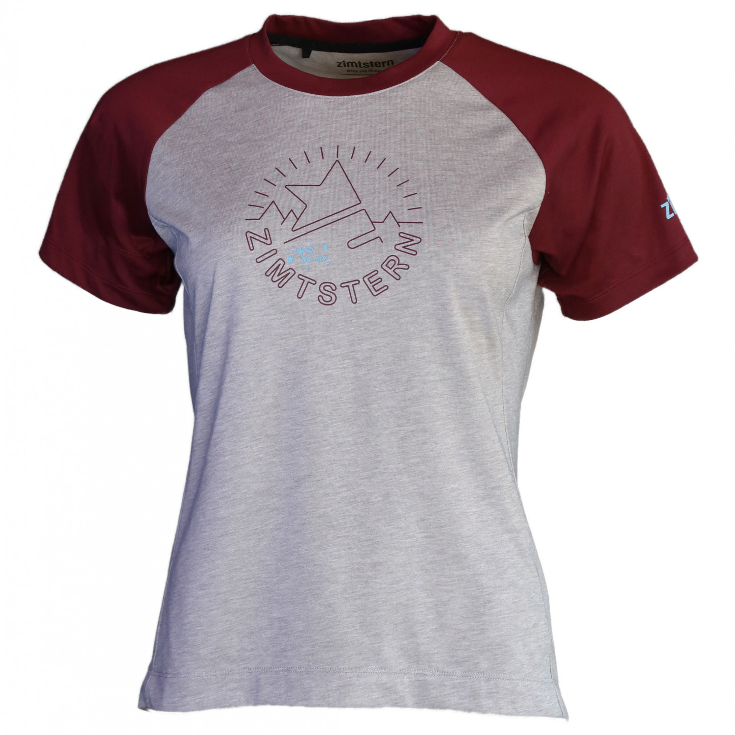 Велосипедный трикотаж Zimtstern Women's Pureflowz Shirt S/S, цвет Glacier Grey Melange/Windsor Wine набор из 15 бомб для ванны windsor s soap размера s