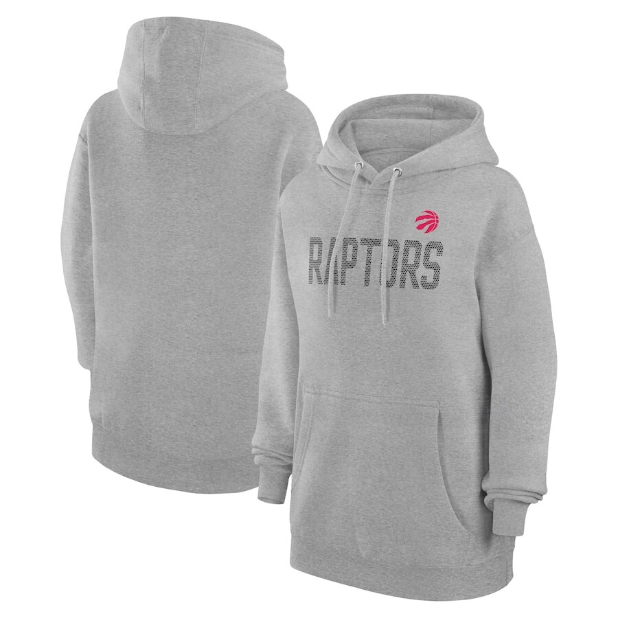 

Пуловер с капюшоном G-III 4Her by Carl Banks Toronto Raptors, серый