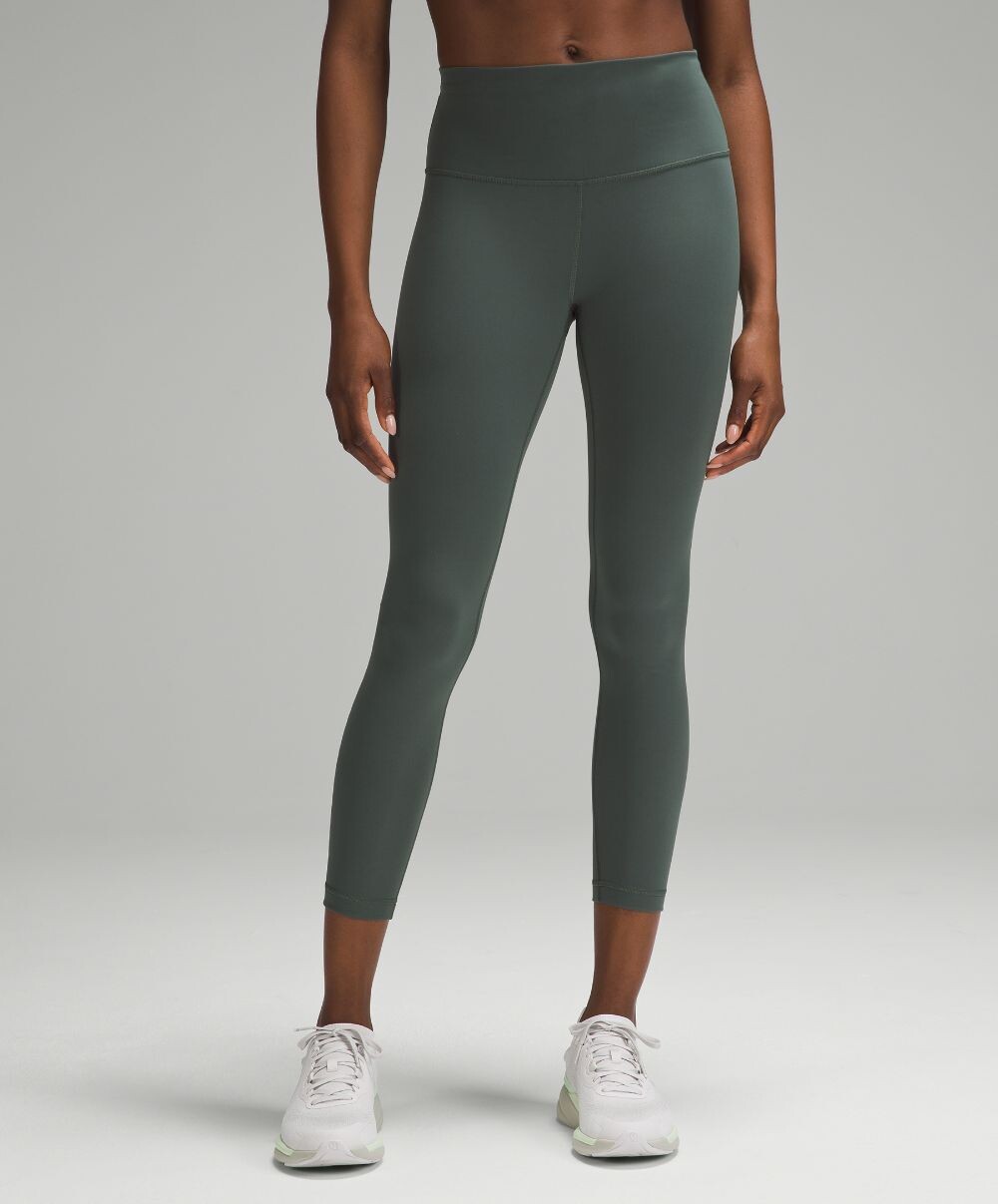 

Леггинсы Wunder Train High-Rise Lululemon, зеленый