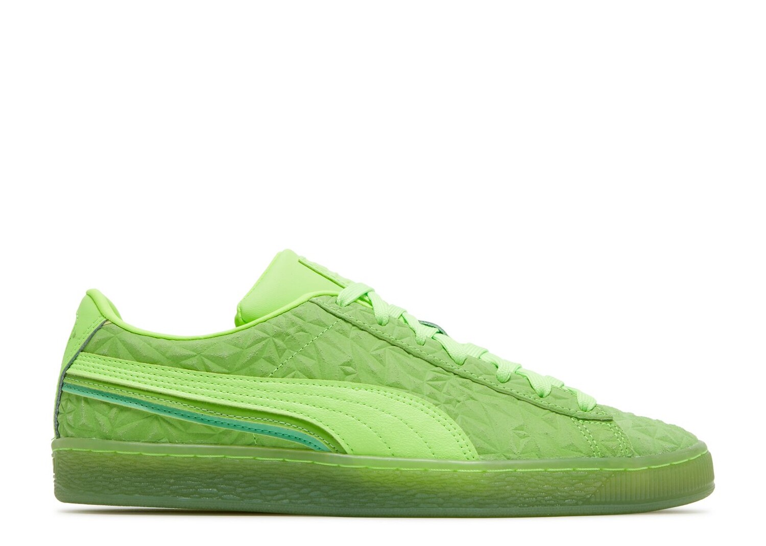 

Кроссовки Puma Suede Triplex Mono 'Quake - Green Glare', зеленый