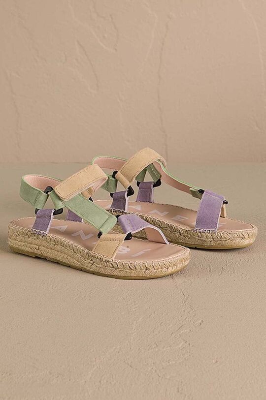 Замшевые босоножки Venice Hiking Sandals Manebi, мультиколор