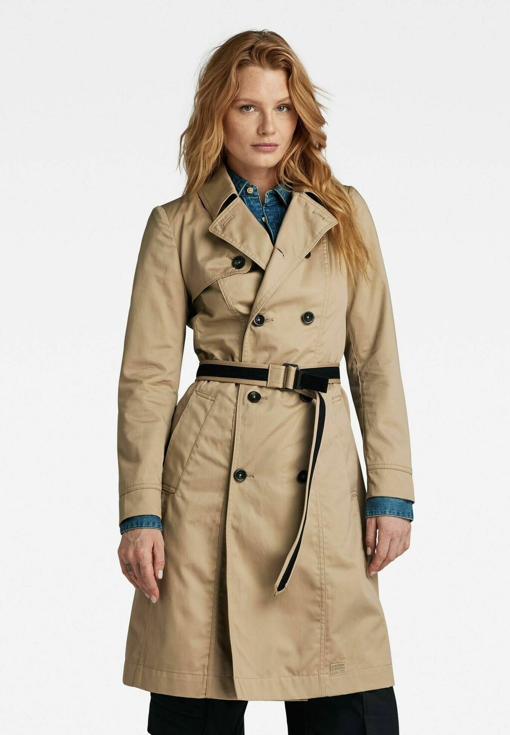 

Тренчкот TRENCH COAT G-STAR, бежевый