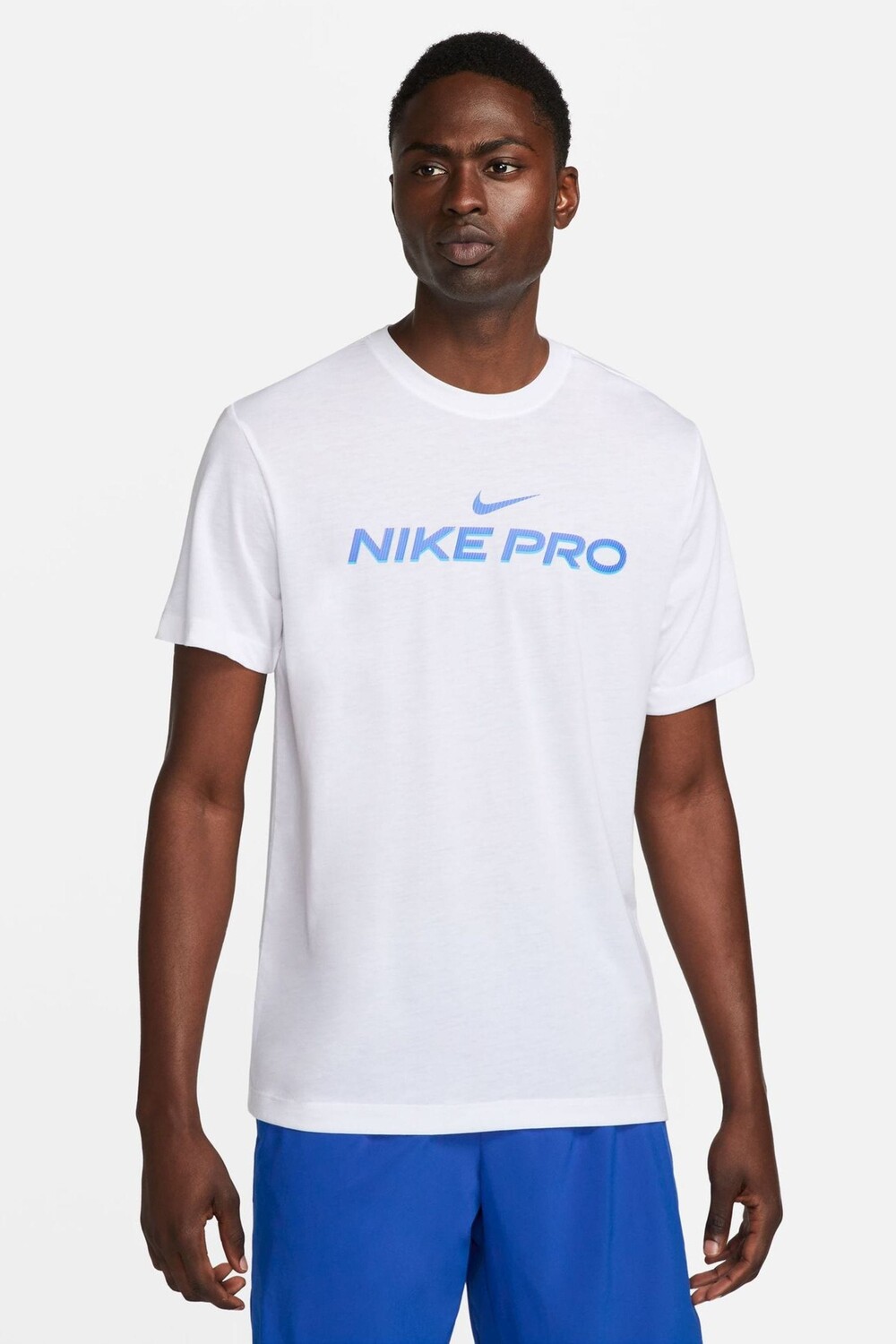 

Тренировочная футболка Dri Fit Nike, белый
