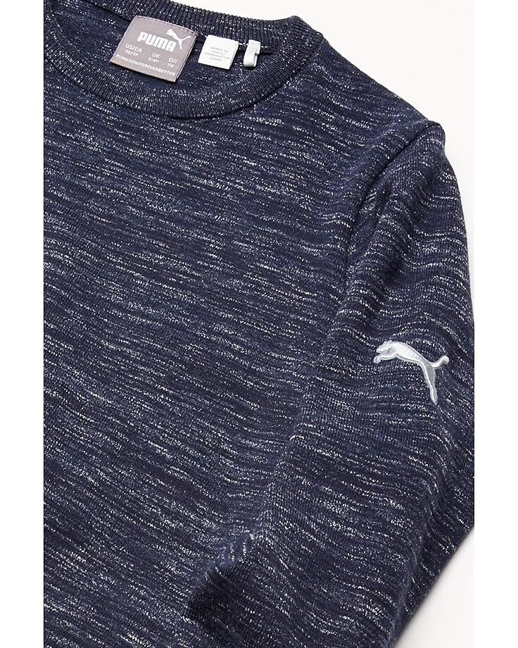 Свитер Puma Junior Crew Neck Sweater, цвет Peacoat Heather