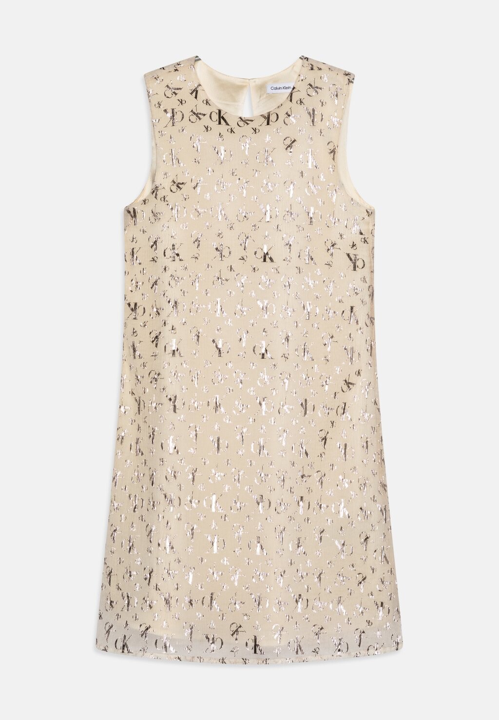 

Элегантное платье Metallic Dress Calvin Klein Jeans, цвет rose