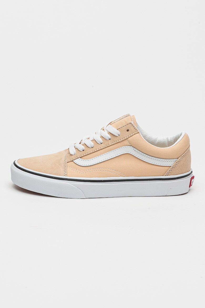 

Кроссовки Old Skool из текстиля и замши Vans, бежевый