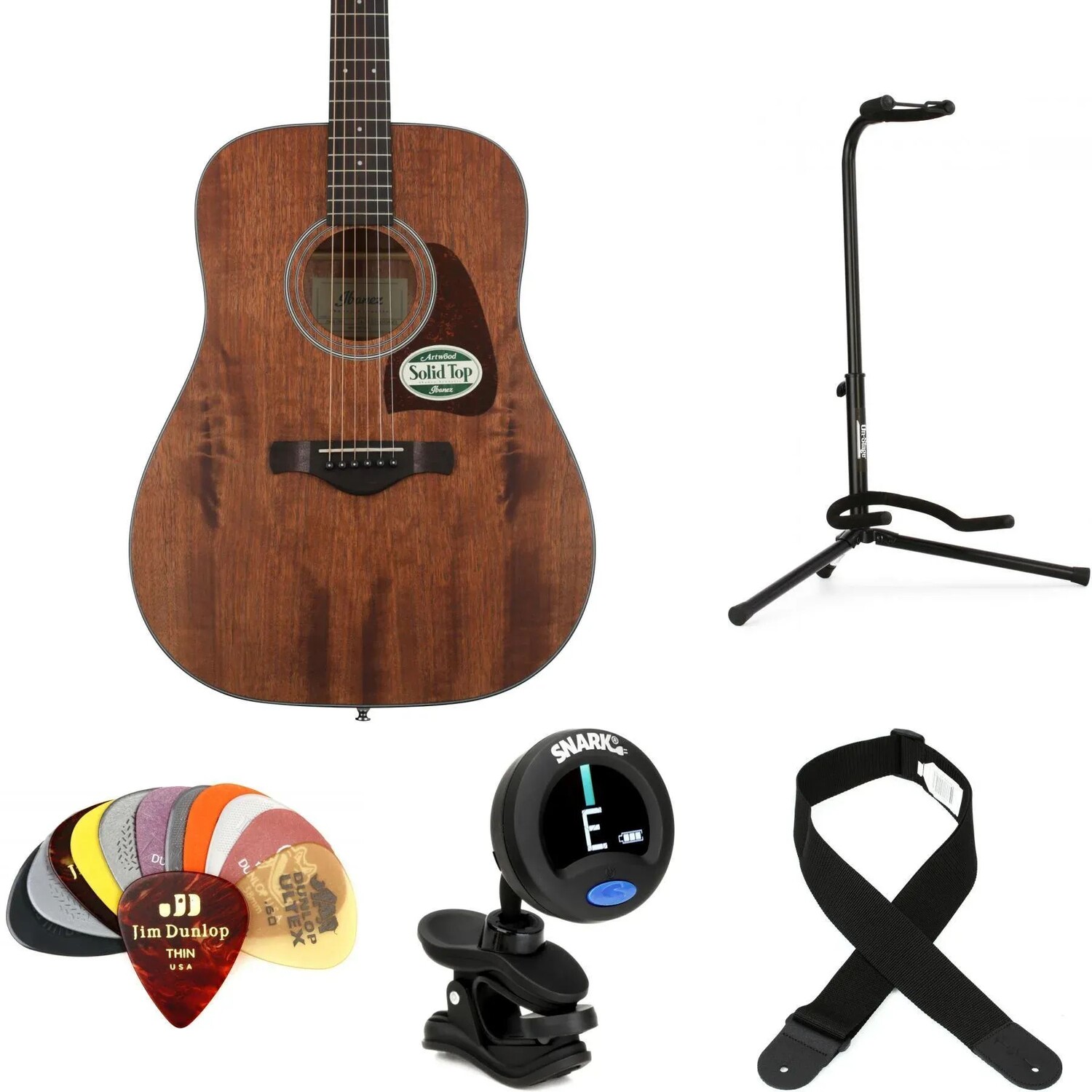 

Ibanez AW54 Essentials Bundle — натуральные с открытыми порами