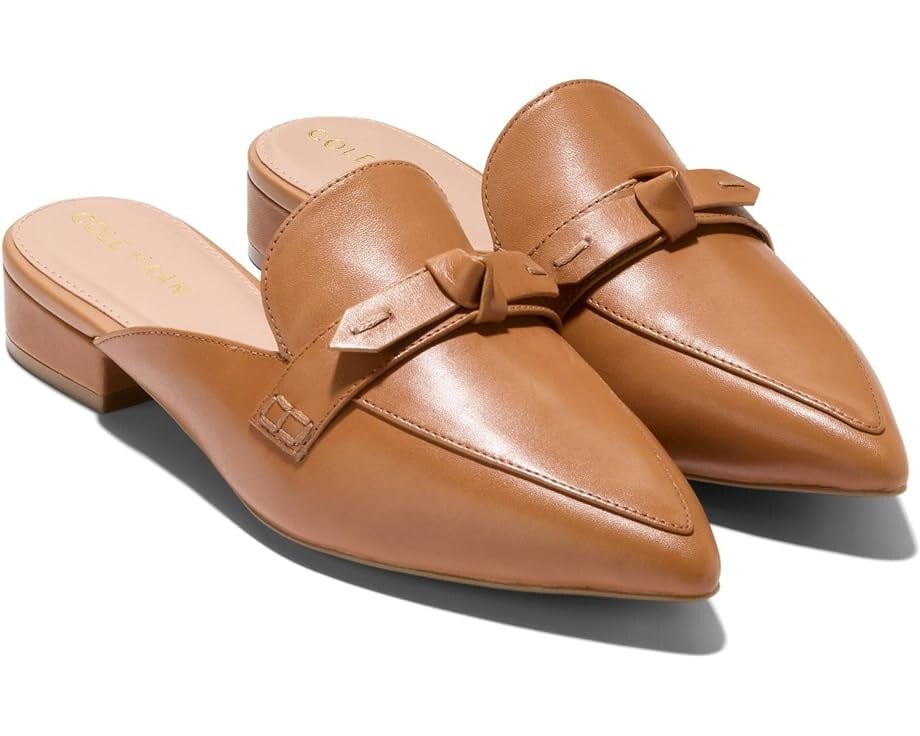 

Лоферы Cole Haan Piper Bow Mule, цвет Pecan Leather