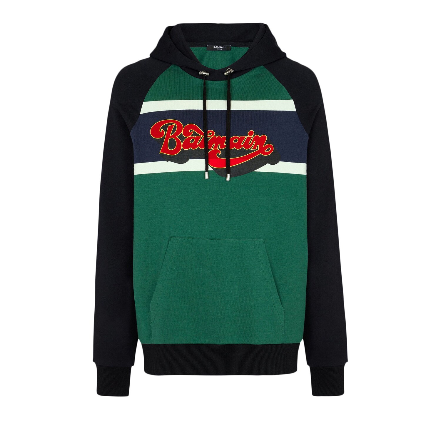 

Худи Balmain 70s Multicolor/Rouge Vif
