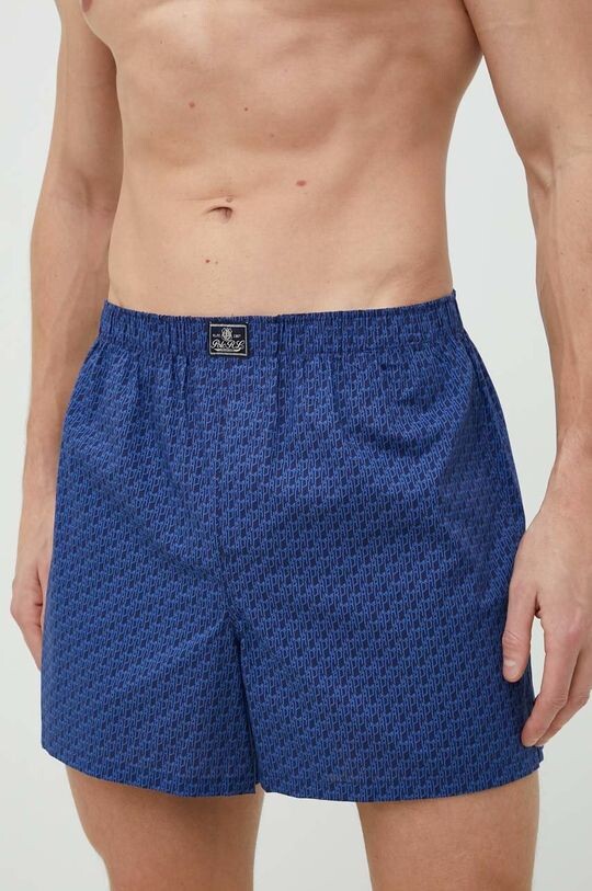 

Комплект хлопковых боксеров , 3 шт. Polo Ralph Lauren, темно-синий