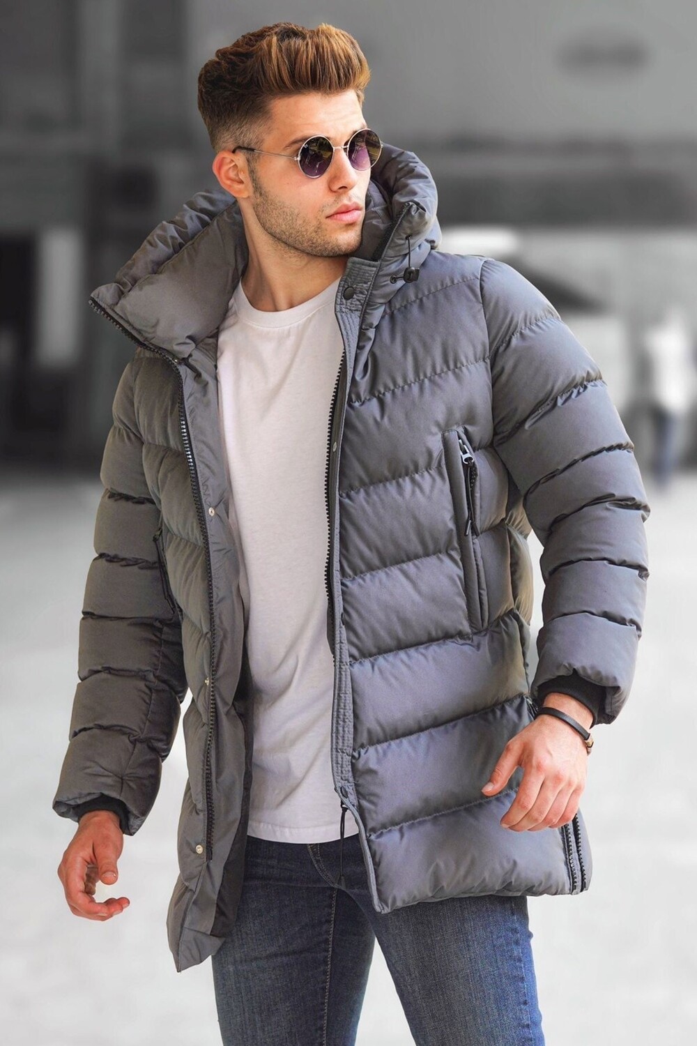 

Пальто Madmext, серый