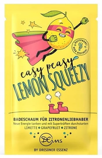 Соль для ванн, лимонная выжимка, 60 г Dresdner Essenz