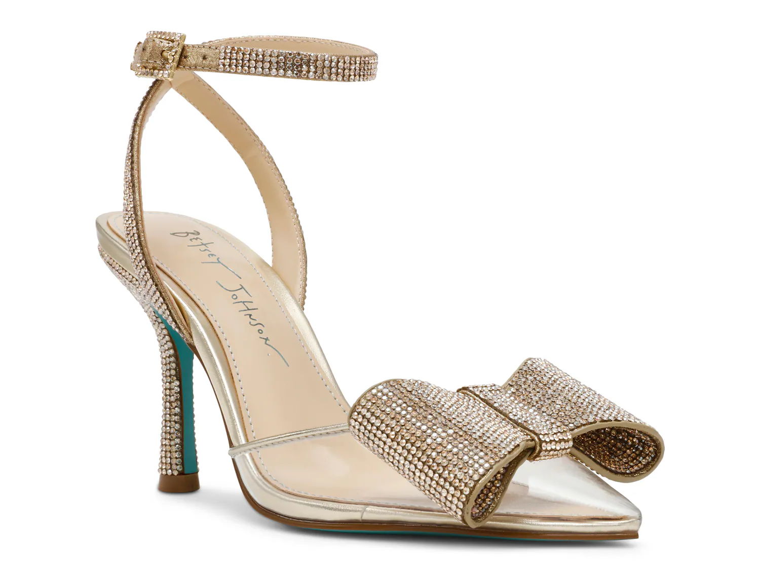

Туфли Hart Pump Betsey Johnson, золотой/металлик