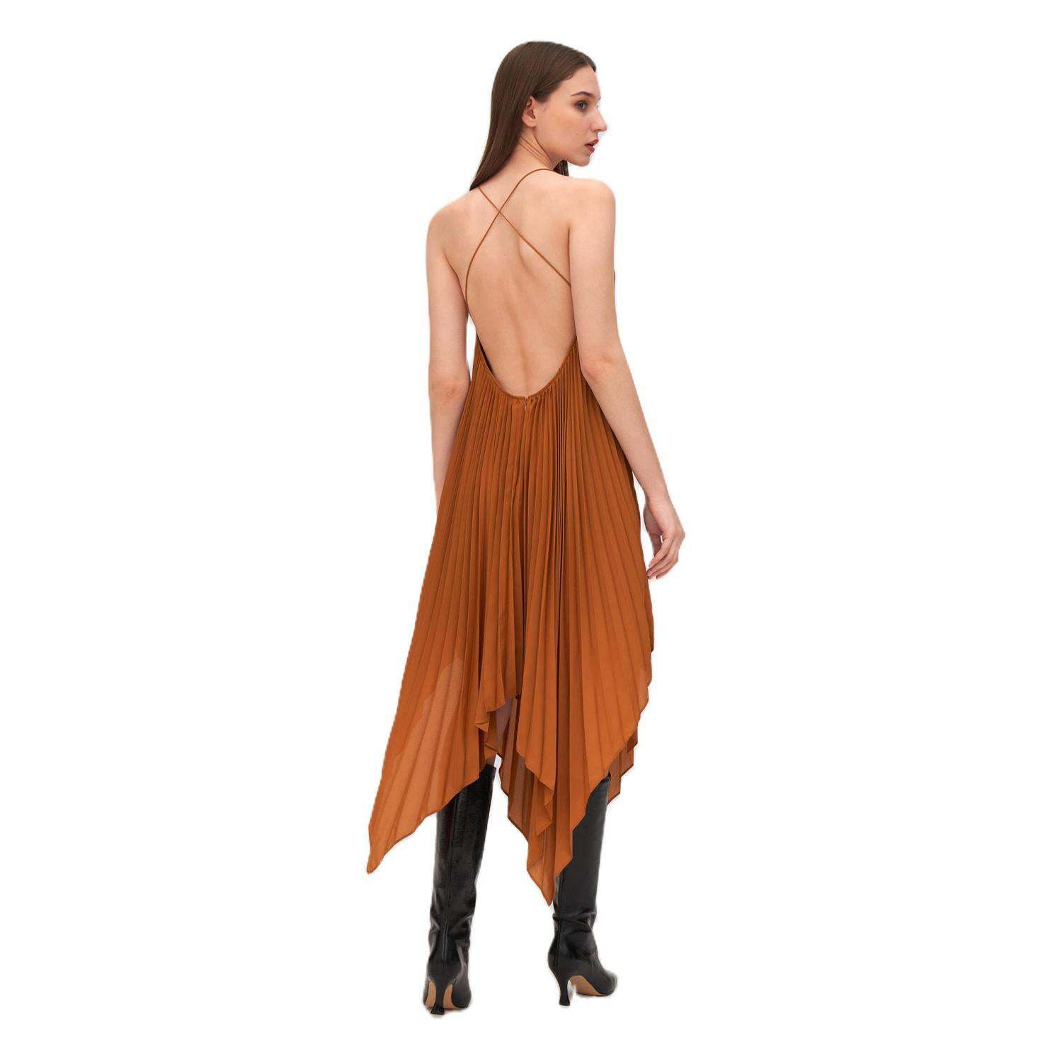 цена LILYSILK Женское плиссированное шелковое платье с ромашками Lilysilk
