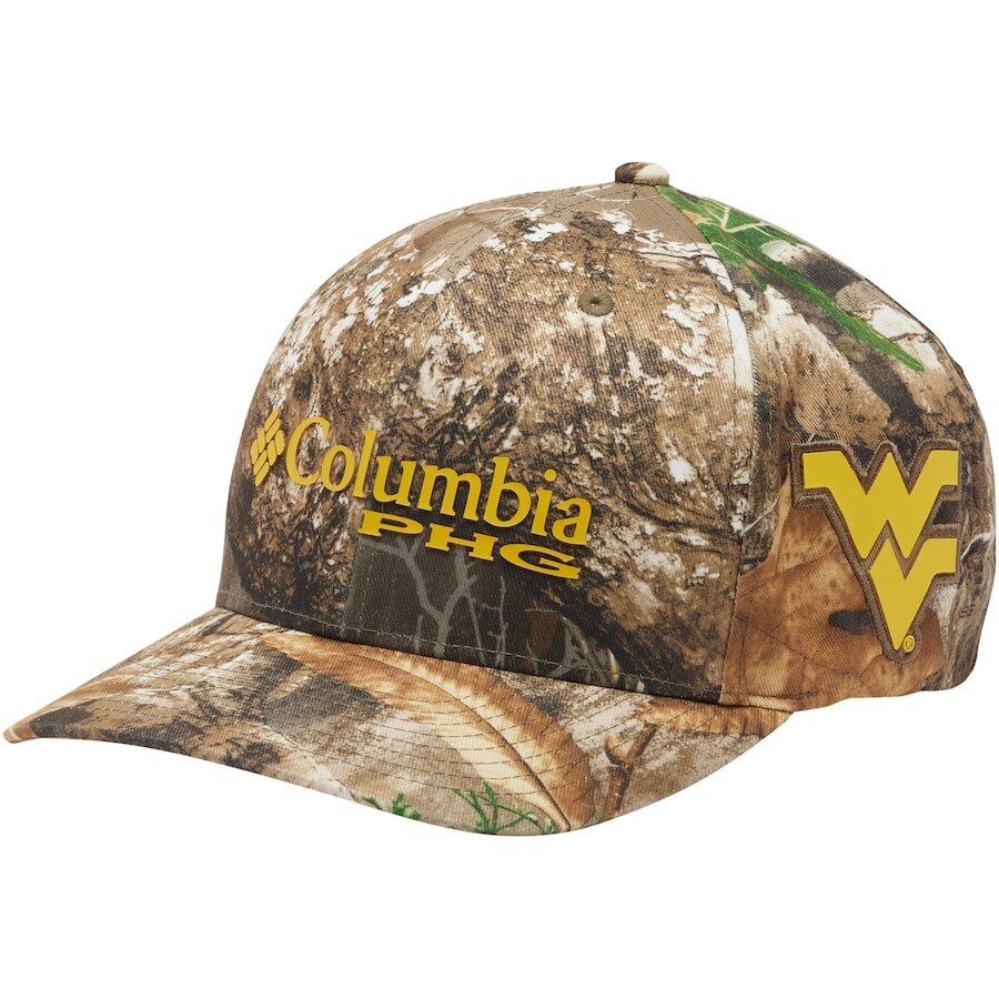 

Бейсболка Columbia West Virginia Mountaineers, камуфляж