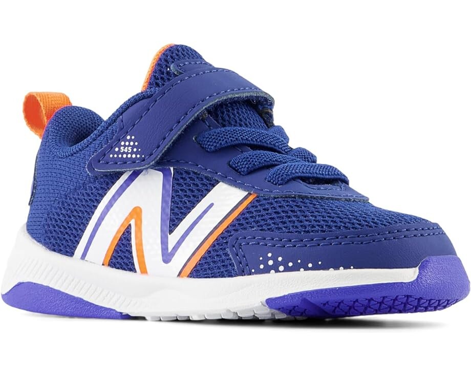 

Кроссовки New Balance Dynasoft 545 Bungee Lace with Top Strap, цвет Night Sky/Blaze Orange