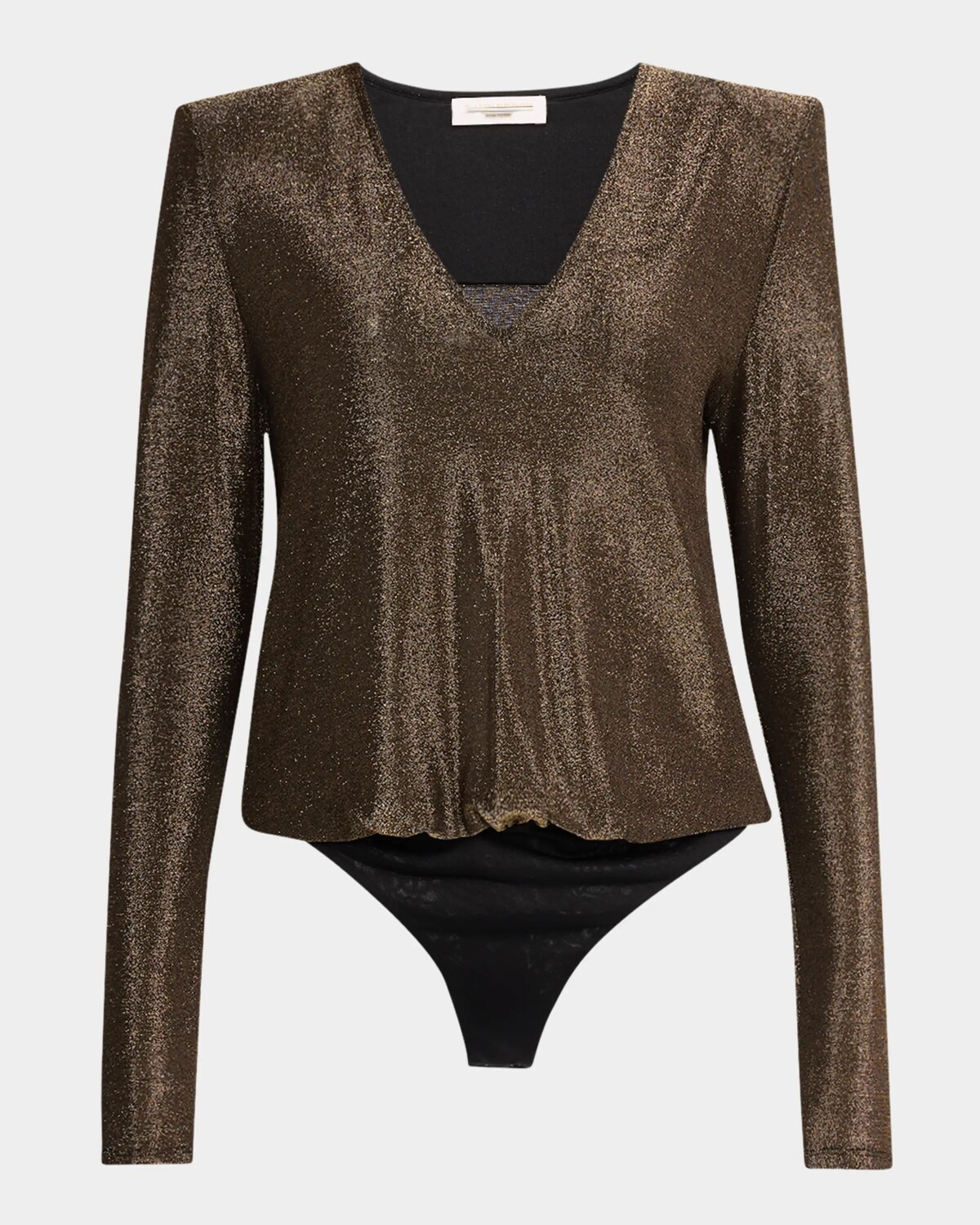 

Боди Micheline металлик Ramy Brook, цвет Gold Knit