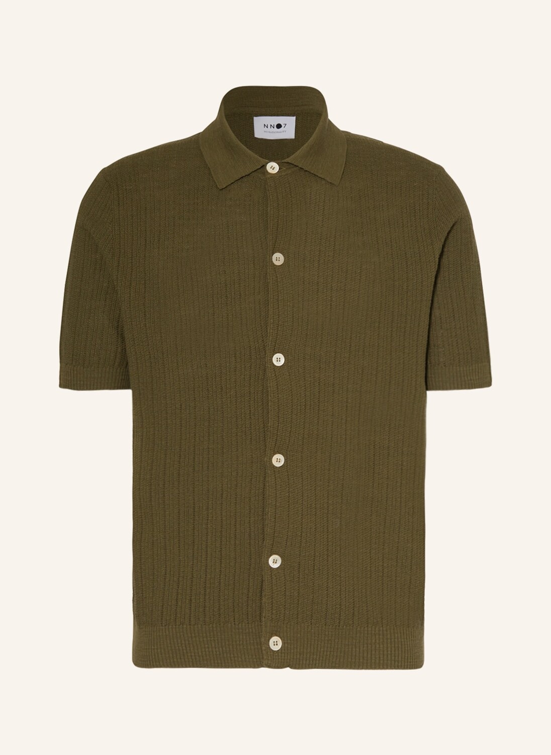 

Рубашка NN.07 NOLAN Regular Fit, хаки