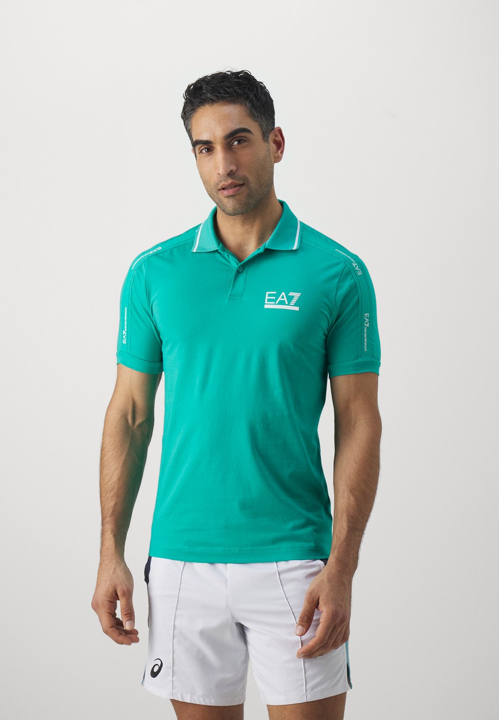 Рубашка-поло CLUB EA7 Emporio Armani, цвет spectra green