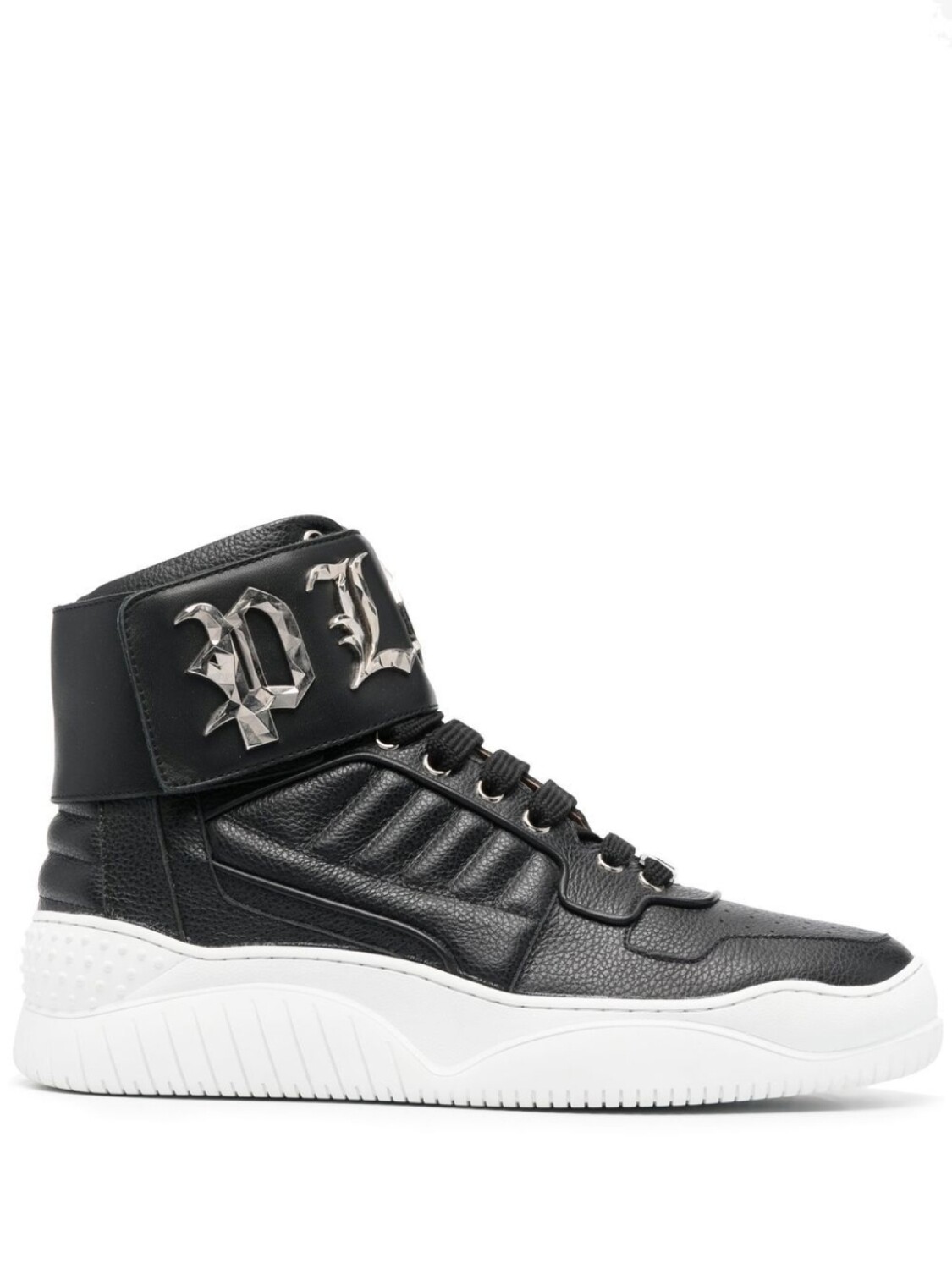 

Philipp Plein высокие кроссовки с логотипом, черный, Серый