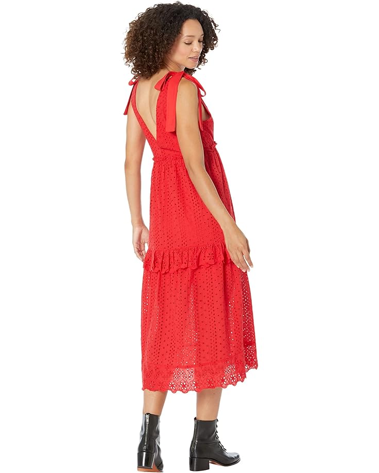 Платье en saison Hanna Midi Dress, красный цена и фото