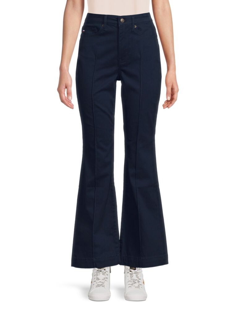 

Однотонные брюки Lfytte Bootcut Tommy Hilfiger, синий